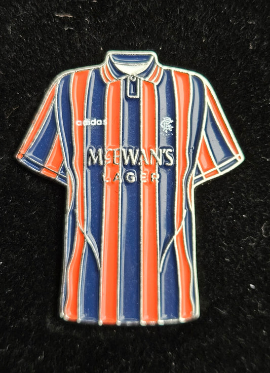 McEwans Lager Rangers Away 1993-94 Shirt Pin