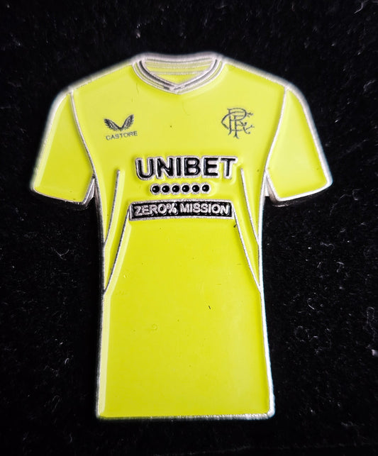 Unibet Goalkeeper Rangers 2023-24 Shirt Pin