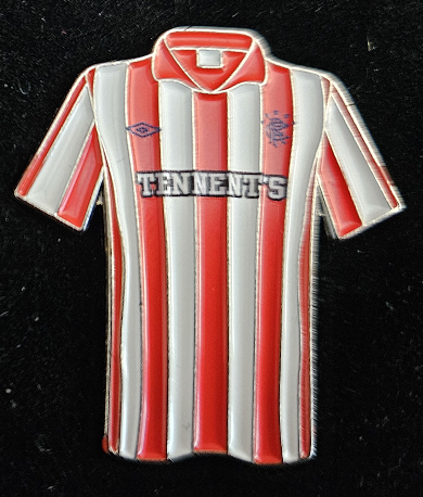 Tennant's Rangers Away 2010-11 Shirt Pin